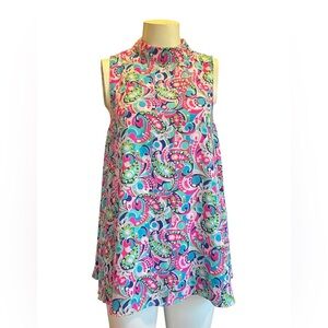 Altar'd State Multicolor Paisley Top